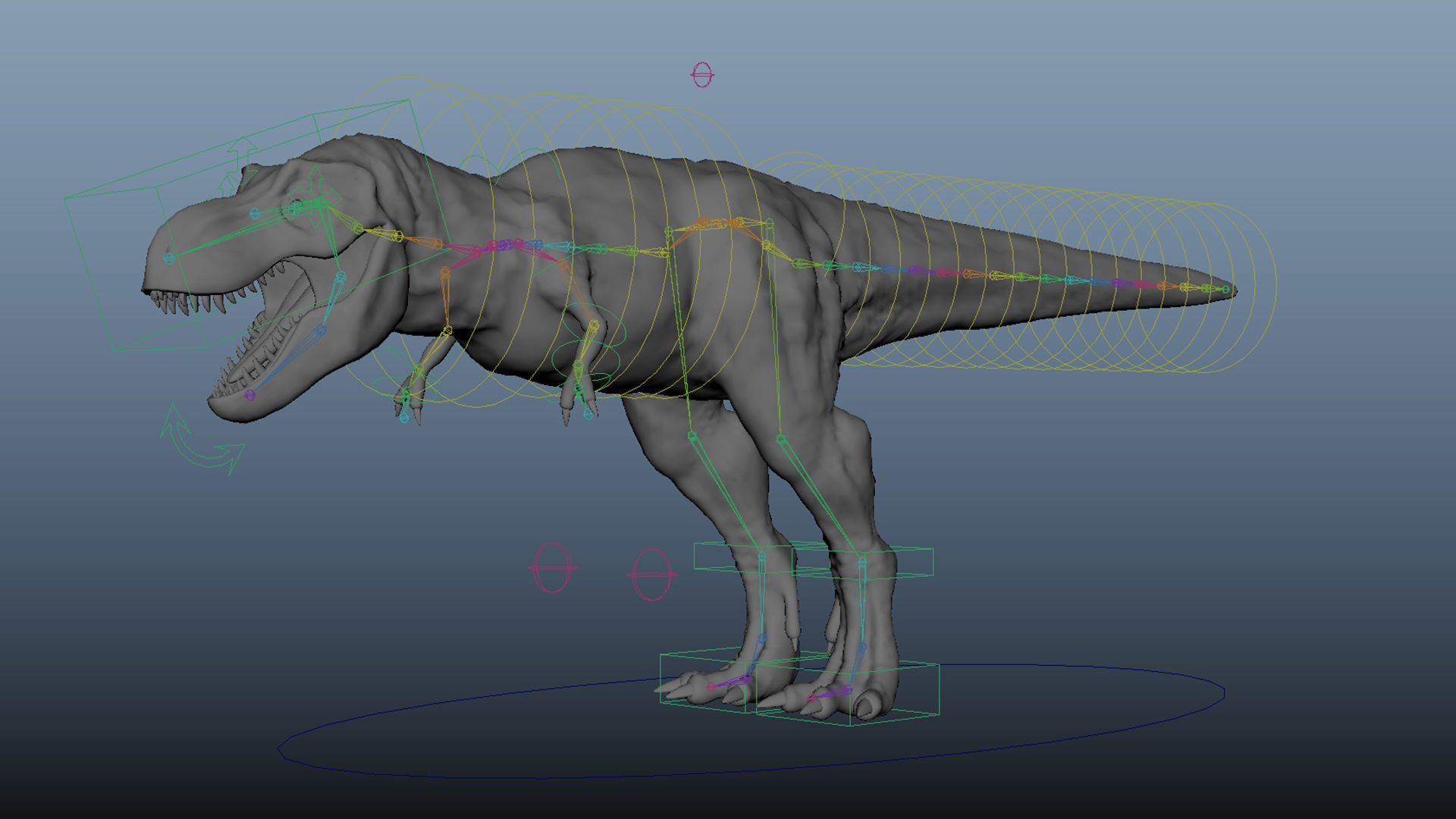 Tyrannosaurus 3D model_5