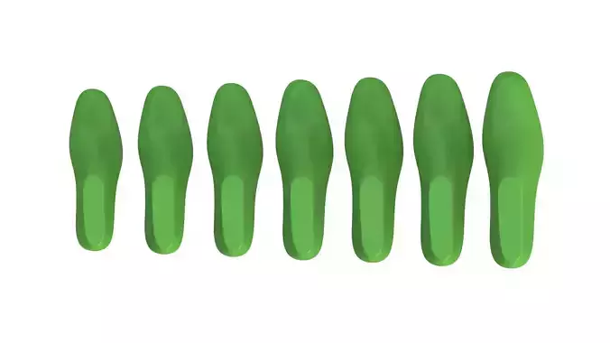WEDGE WOMEN SHOES LAST SIZE 6-7-8-9-10-11-12 US WOMEN 3D print model