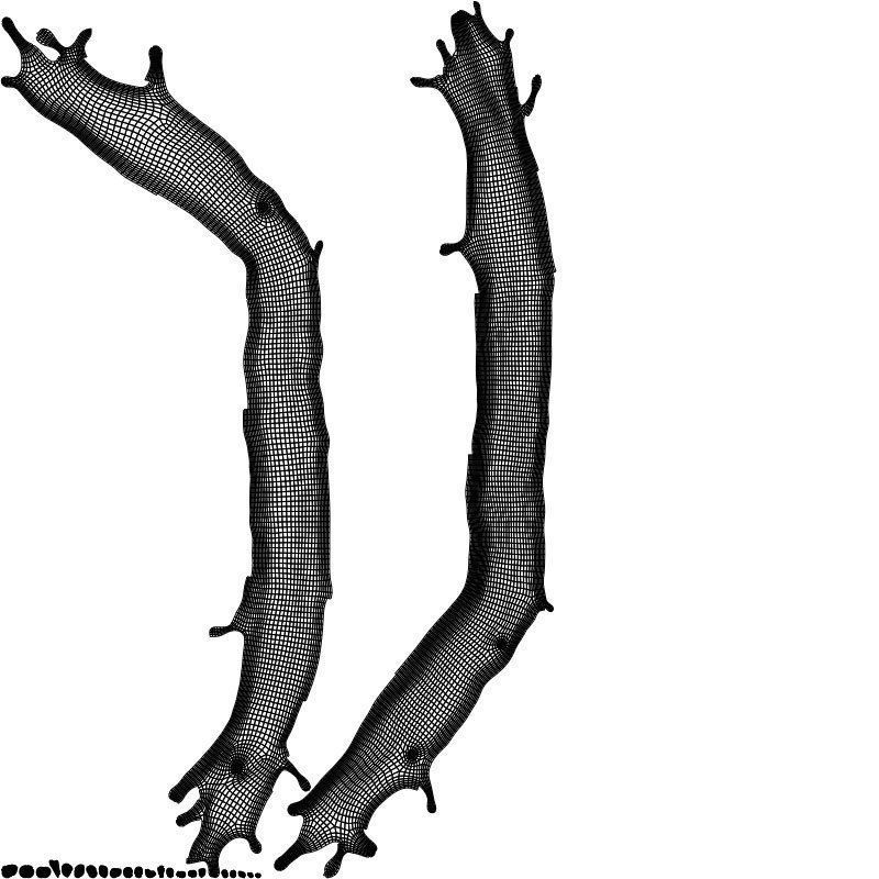 Milk Splash liquid 02 3D model_6