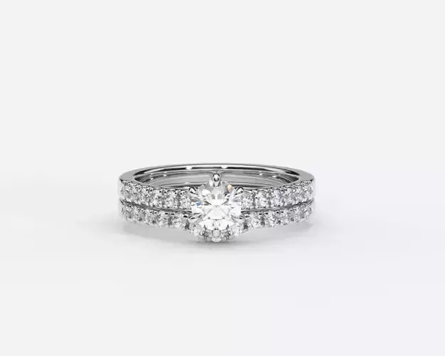 ZDR0237 COUPLE RING