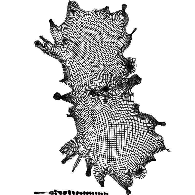 Milk Splash liquid 05 3D model_6