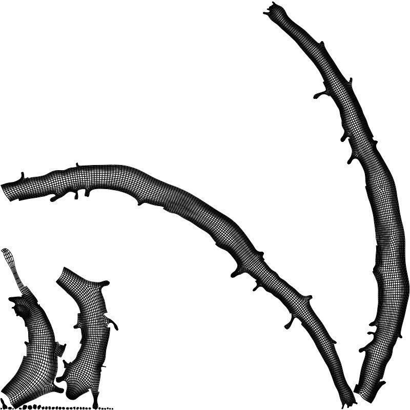 Milk Splash liquid 06 3D model_6