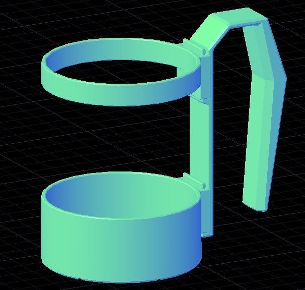 Can Holder  3D print model_1