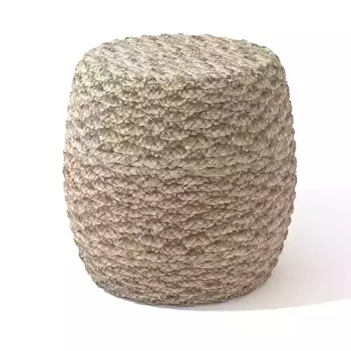 Palecek SPA ROUND DRUM STOOL TABLE