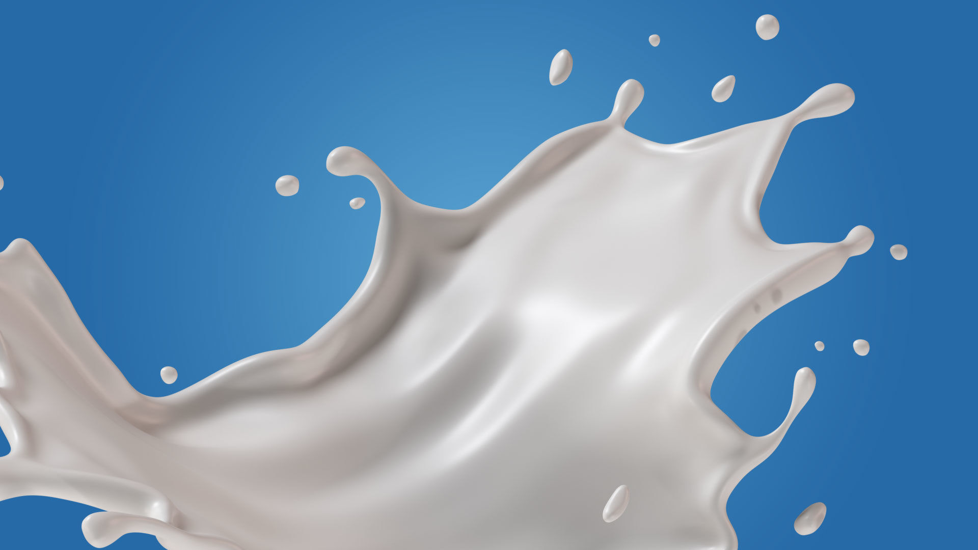 Milk Splash liquid 08 3D model_3