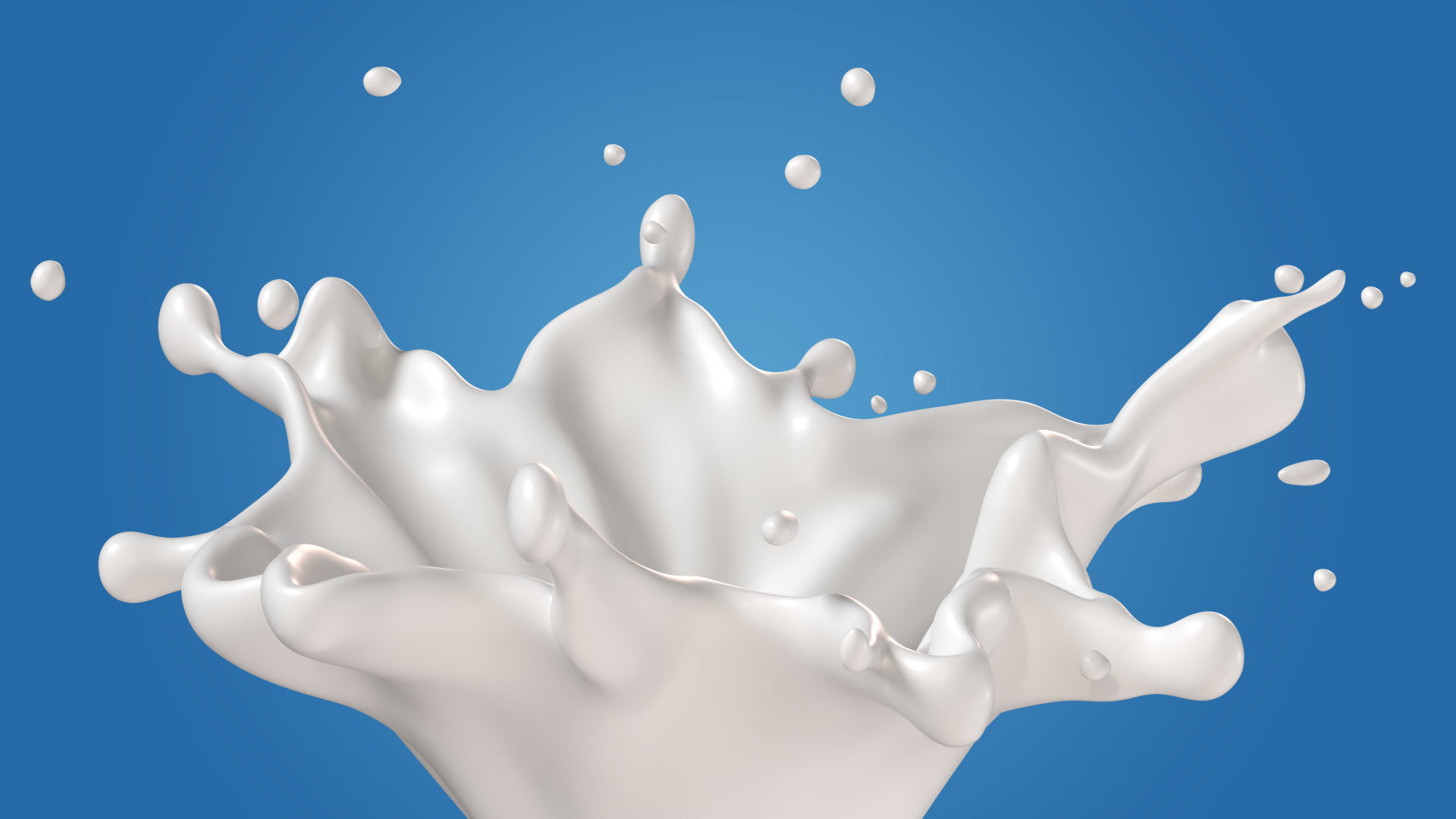 Milk Splash liquid 10 3D model_1