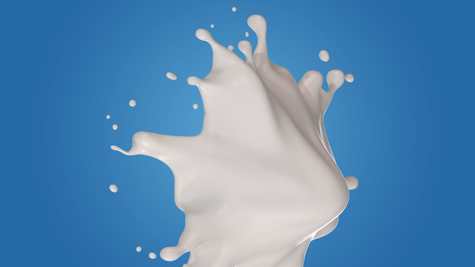 Milk Splash liquid 10 3D model_4