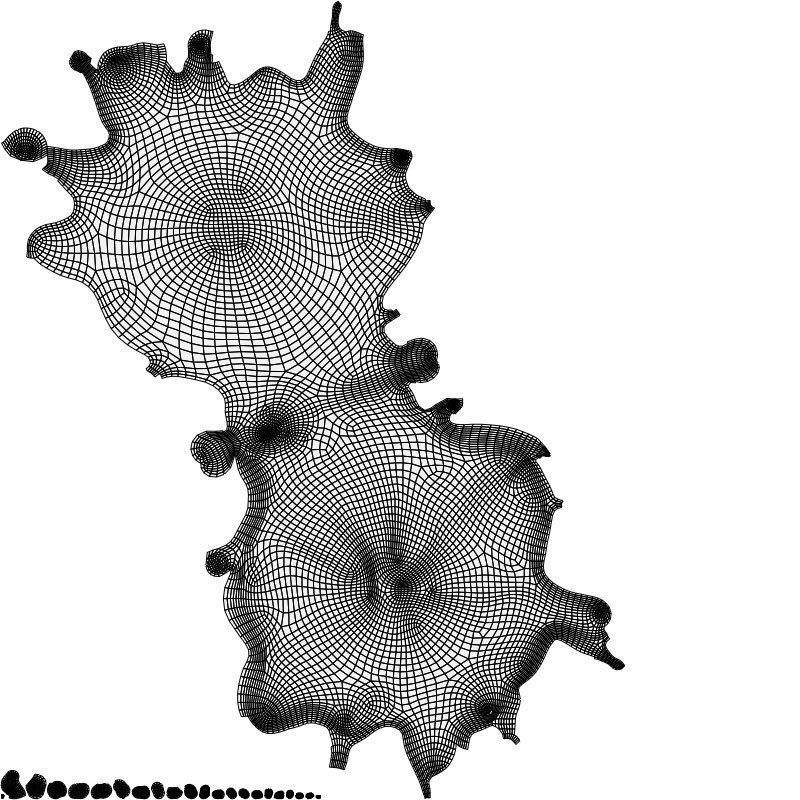 Milk Splash liquid 10 3D model_6