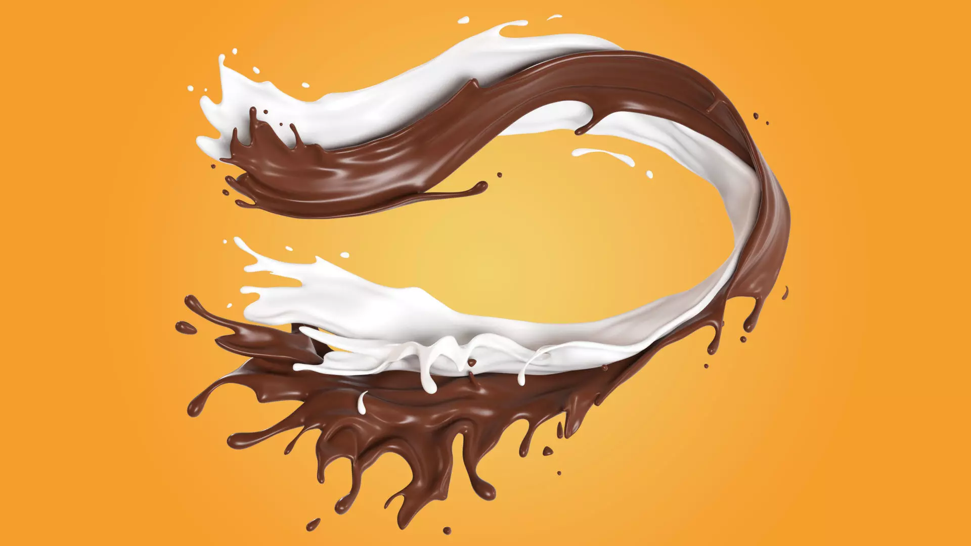 Milk Splash liquid 12 3D model_0