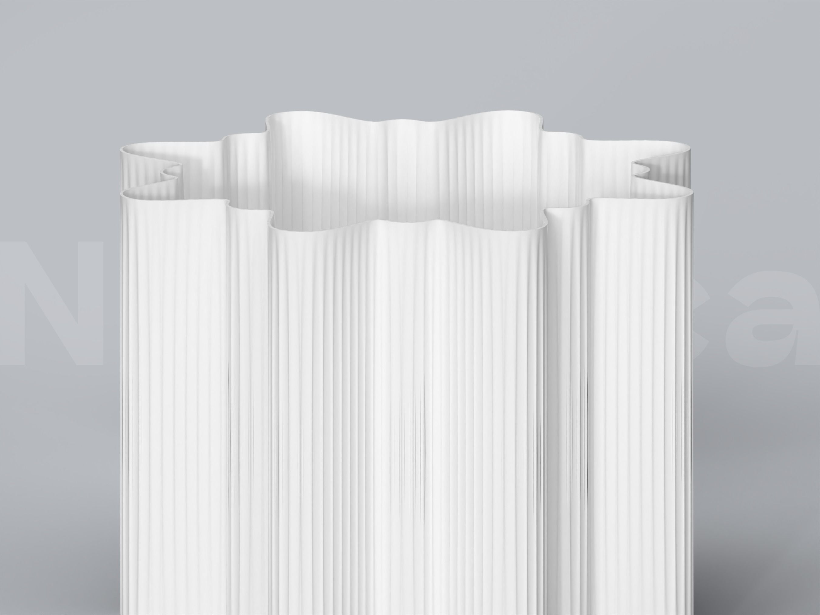 Plant Pot STL 3D Print File Set for Planters and big Plant Pots 3D print model_9