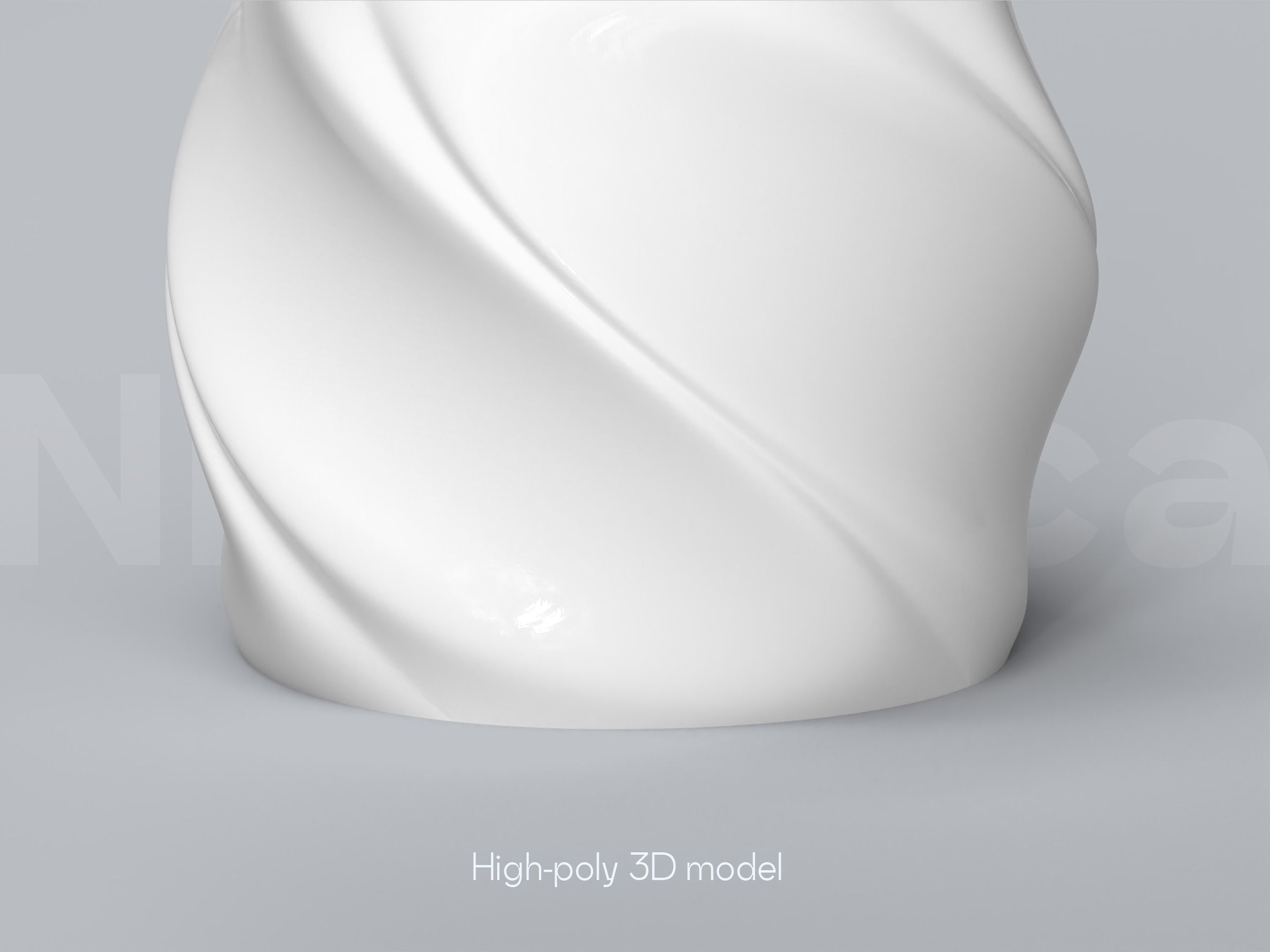 Plant Pot STL 3D Print File Set for Planters and big Plant Pots 3D print model_13