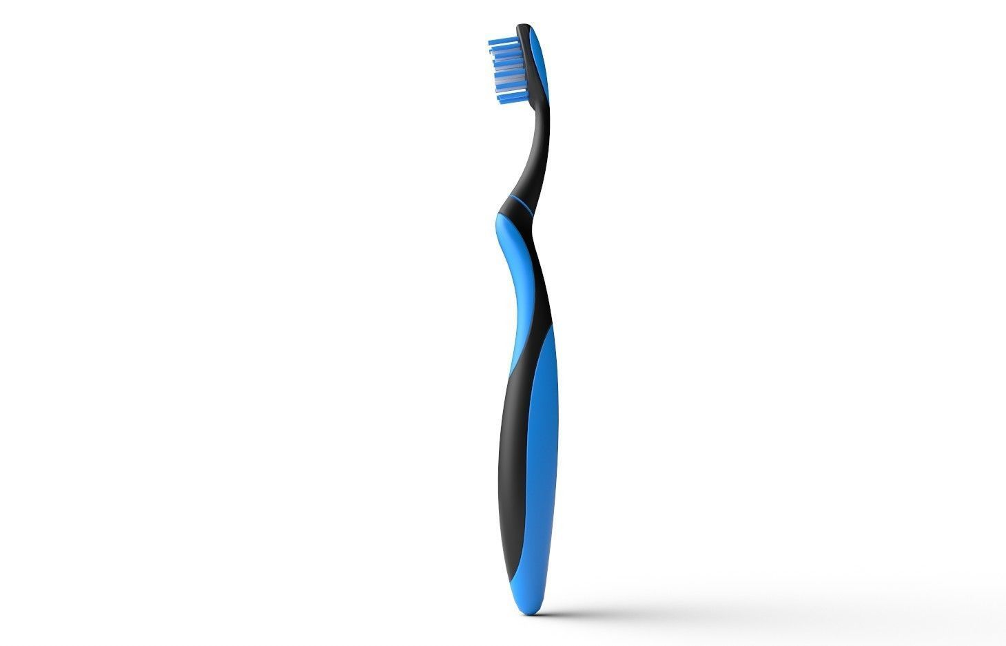 Toothbrush M01 Low-poly 3D model_8