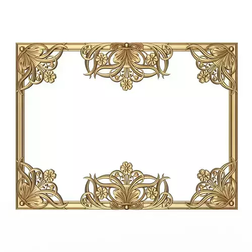 Classic Frame and Mirror 080
