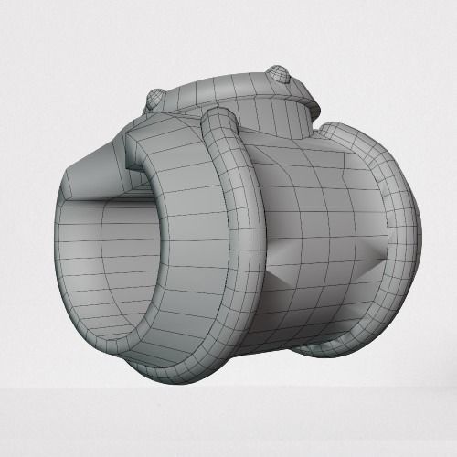 Omnitrix from Ben 10 Low-poly 3D model_7