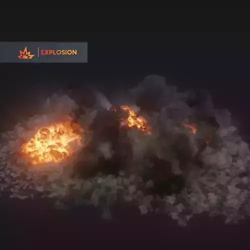 Airstrike  Animation 3D model