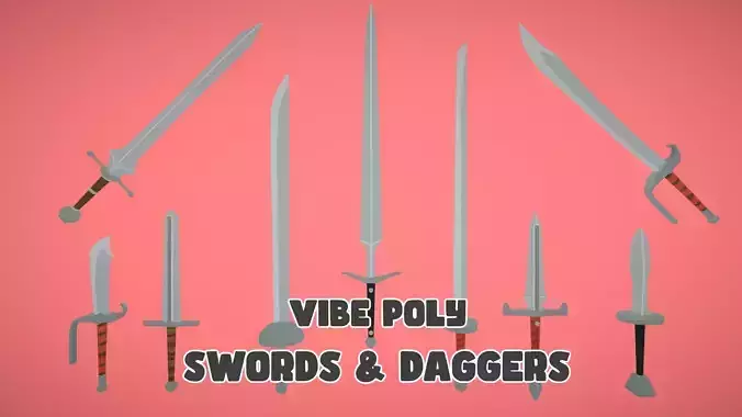 Vibe Poly - Modular Swords and Daggers