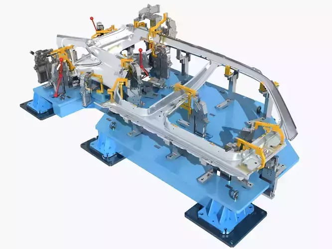  Industrial Equipment 38-Car Side Panel Outer Welding Fixture