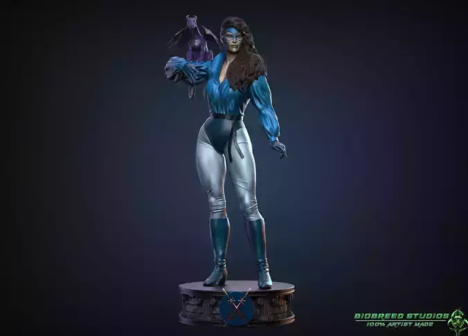 Shadowcat and Lockheed 3D print model