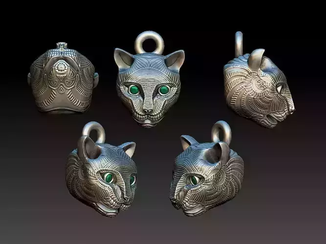 Leopard pendant printable 