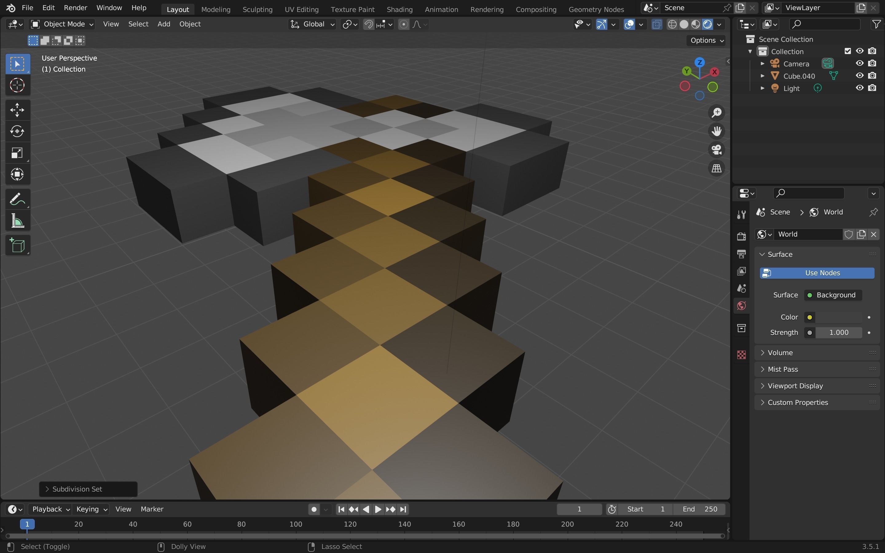 Minecraft axe Free low-poly 3D model_17