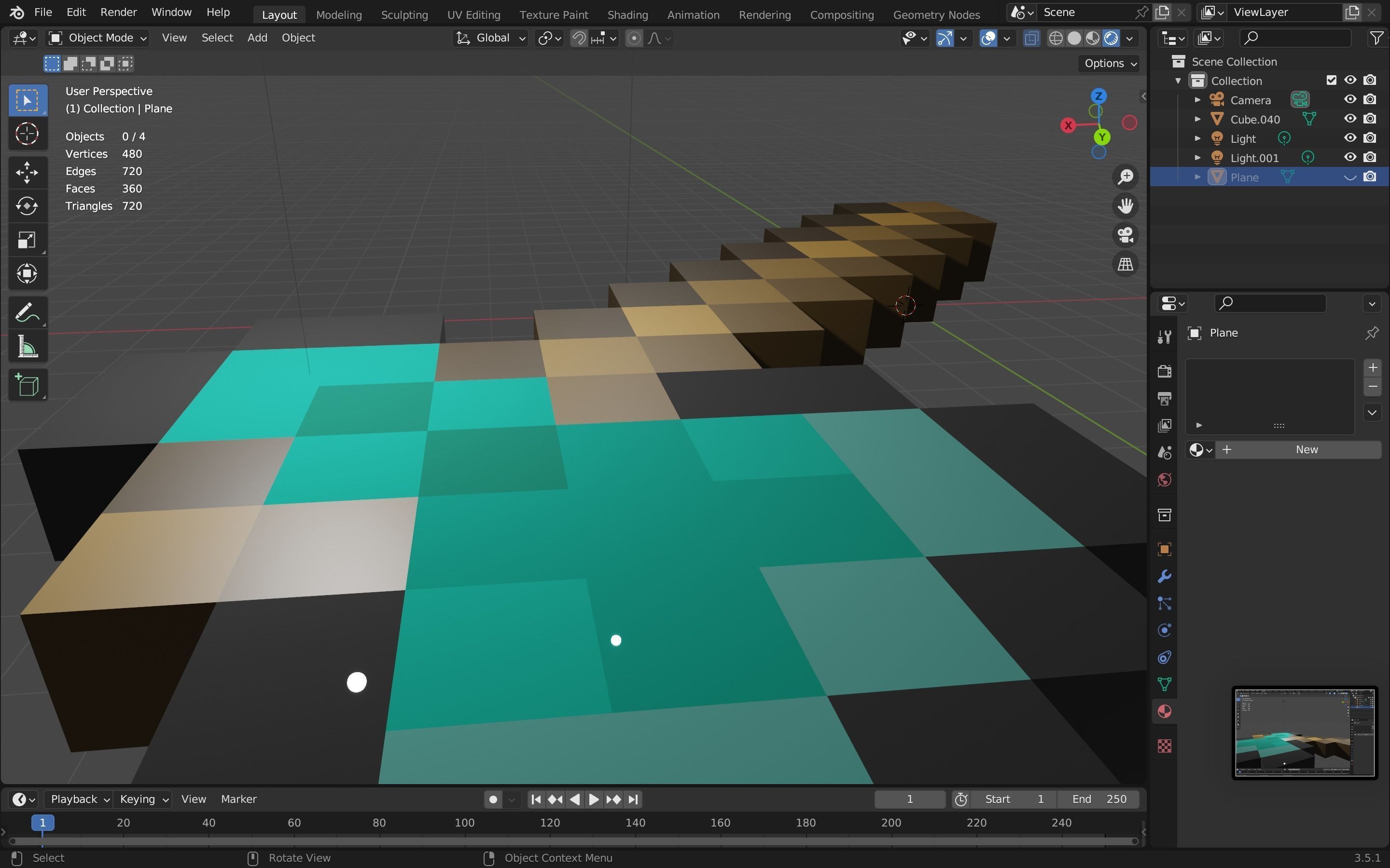 Minecraft axe Free low-poly 3D model_9