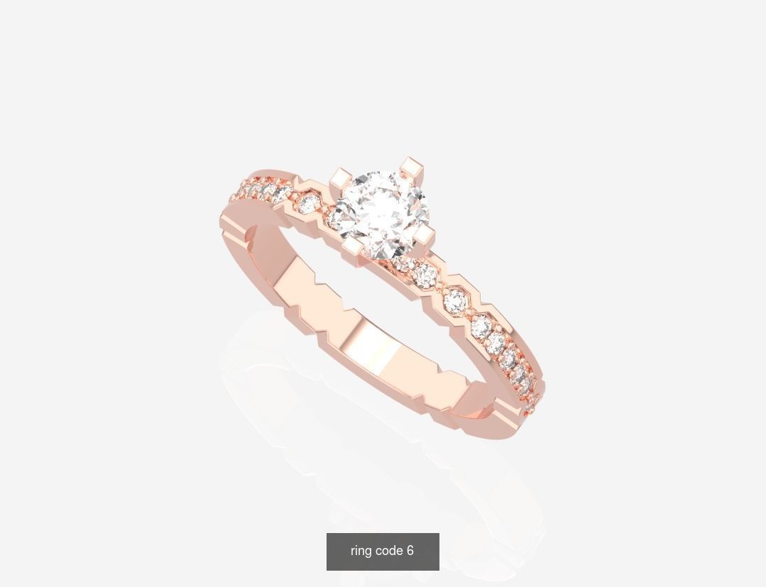 134 womens ring 3D Model Collection_116