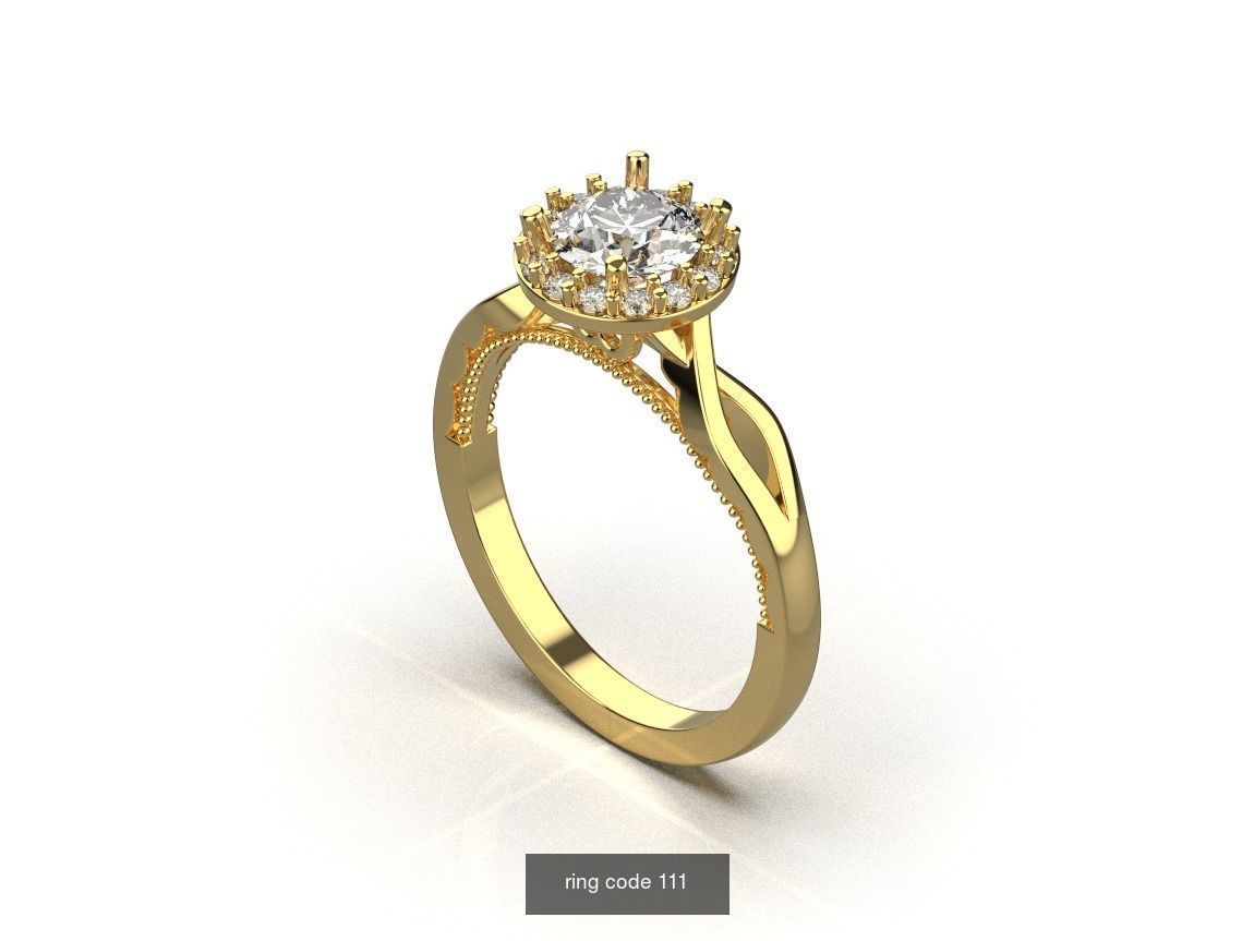 134 womens ring 3D Model Collection_75
