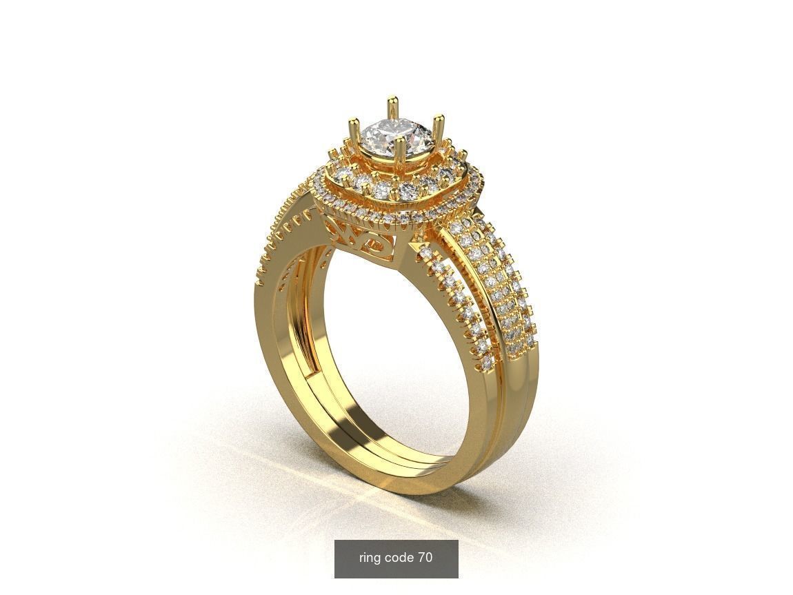 134 womens ring 3D Model Collection_104