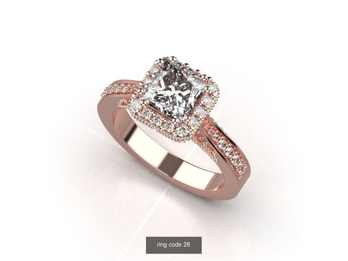 134 womens ring 3D Model Collection_151