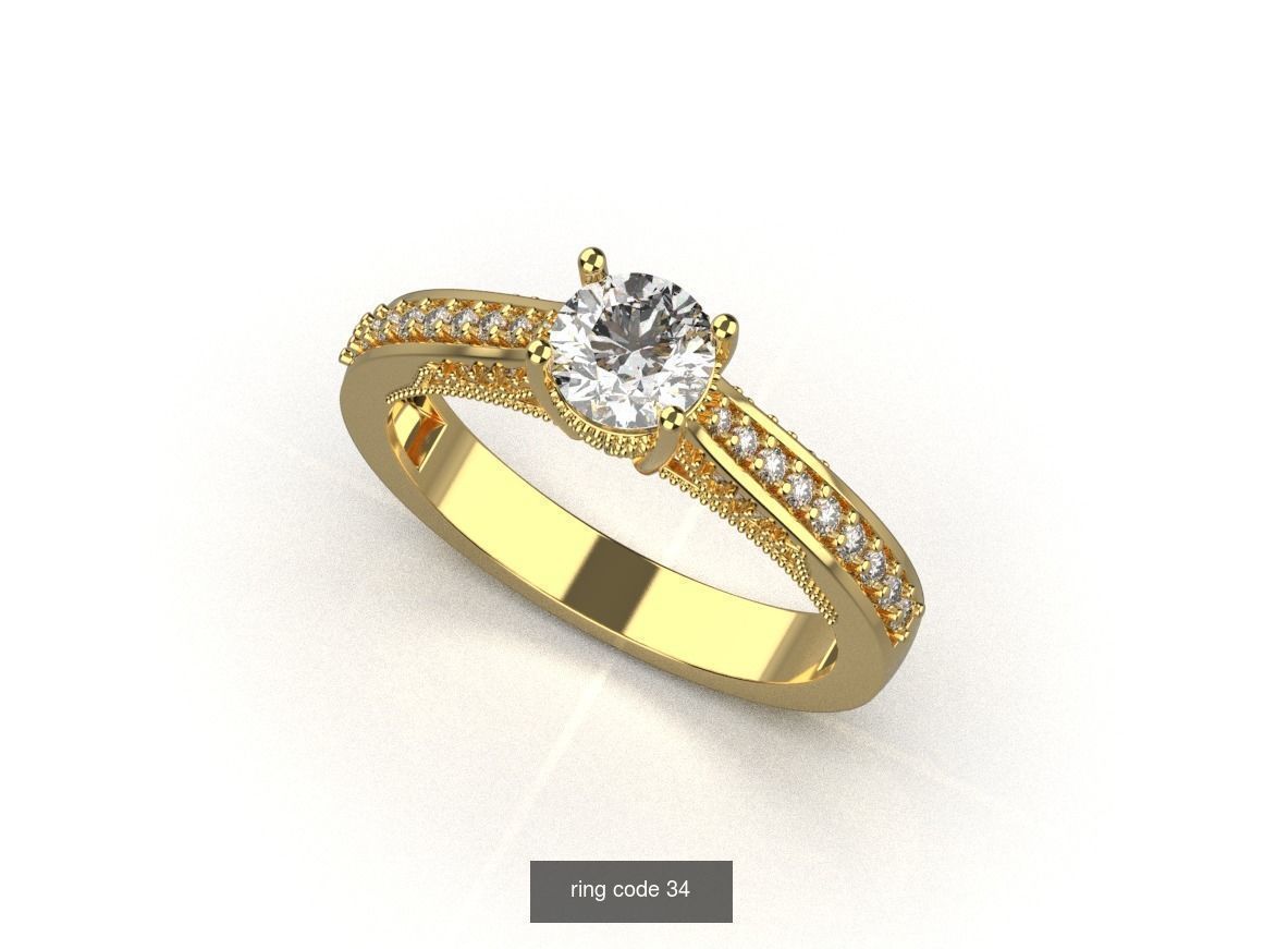134 womens ring 3D Model Collection_144