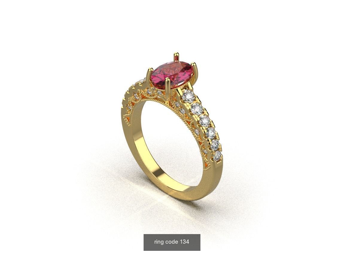 134 womens ring 3D Model Collection_168