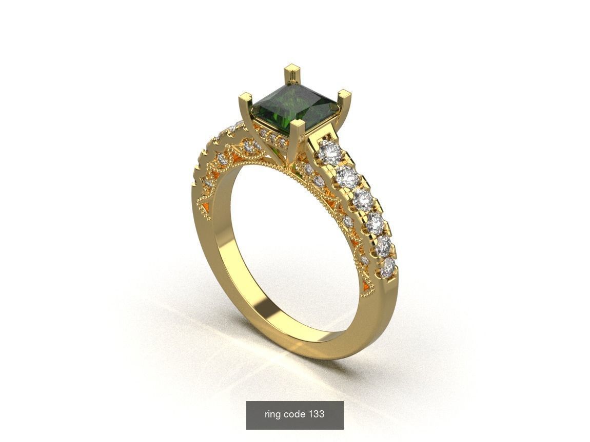 134 womens ring 3D Model Collection_169
