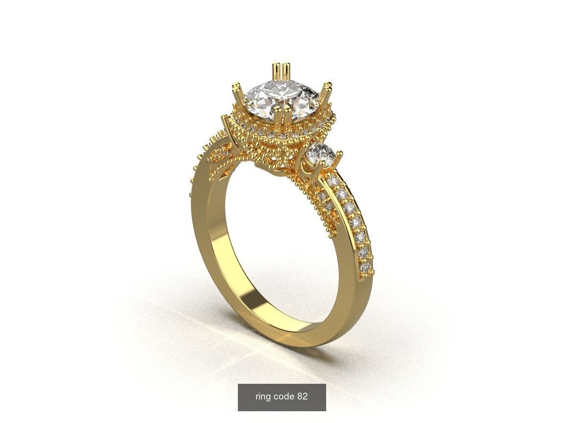 134 womens ring 3D Model Collection_78
