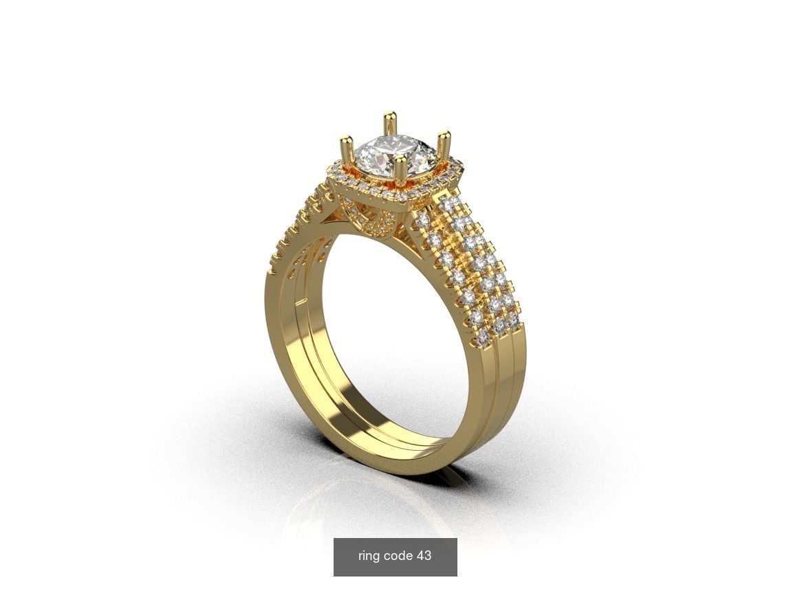 134 womens ring 3D Model Collection_134
