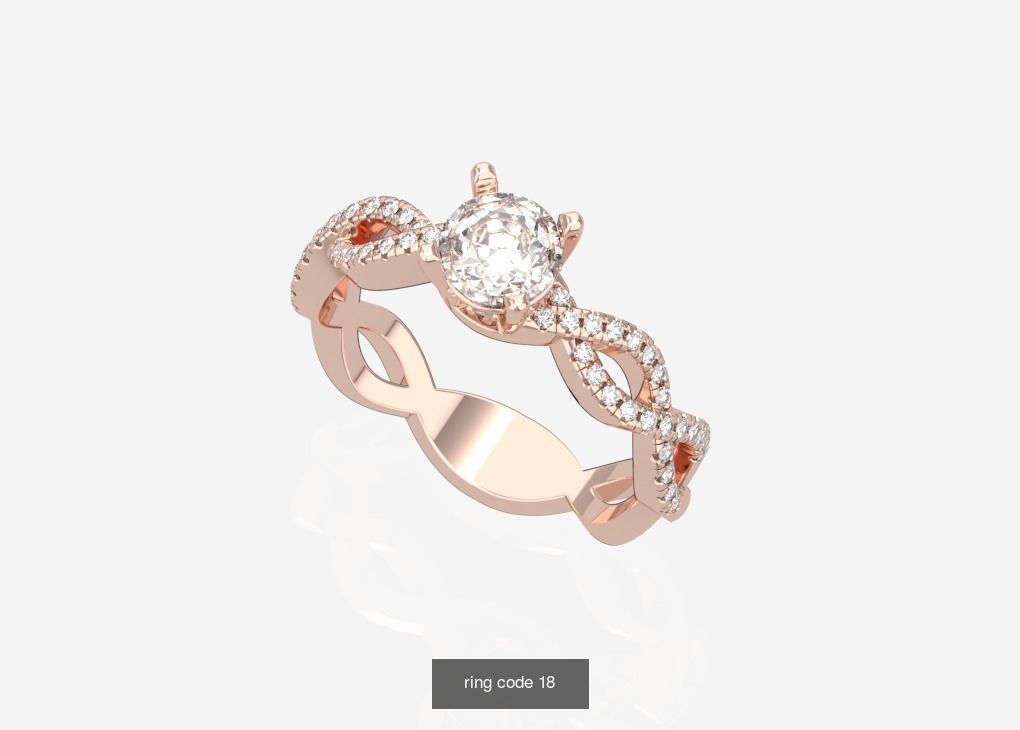 134 womens ring 3D Model Collection_162