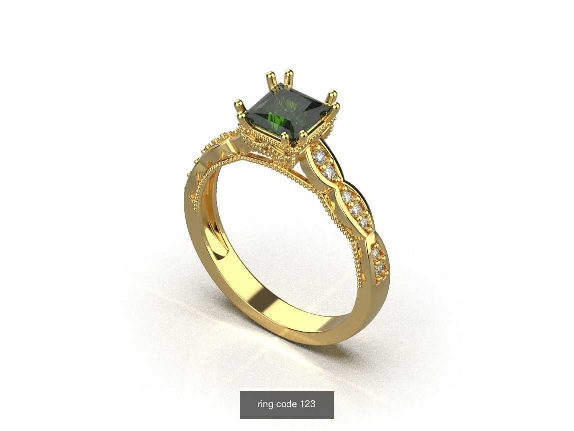 134 womens ring 3D Model Collection_49