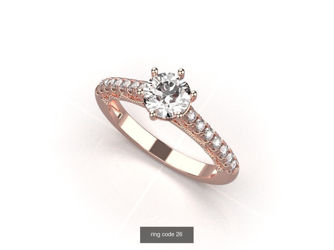 134 womens ring 3D Model Collection_153