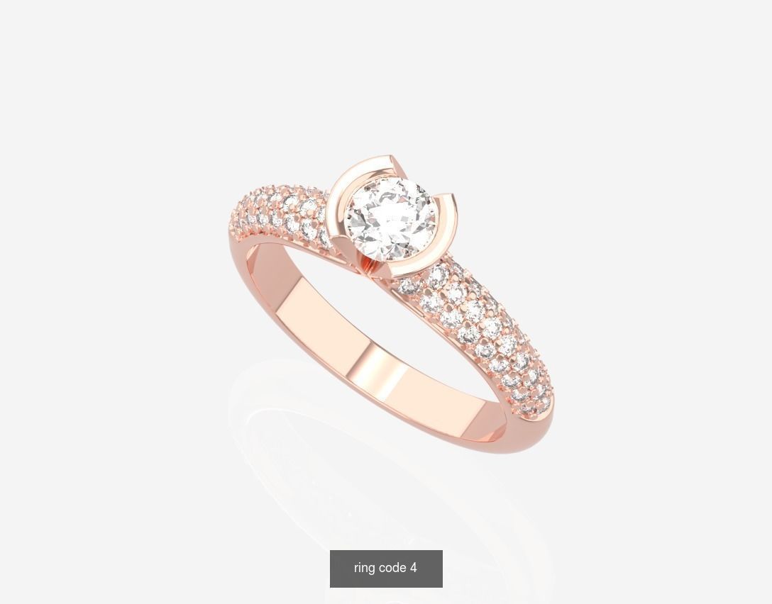 134 womens ring 3D Model Collection_138