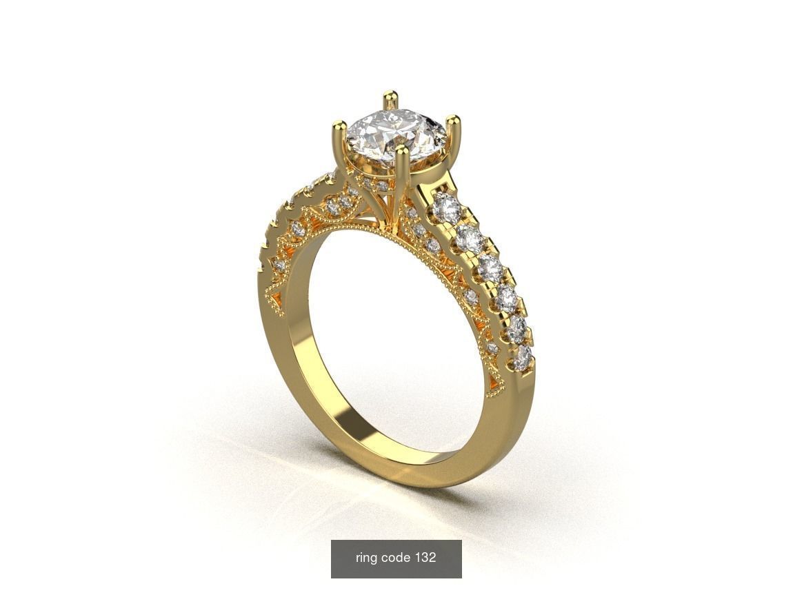 134 womens ring 3D Model Collection_170