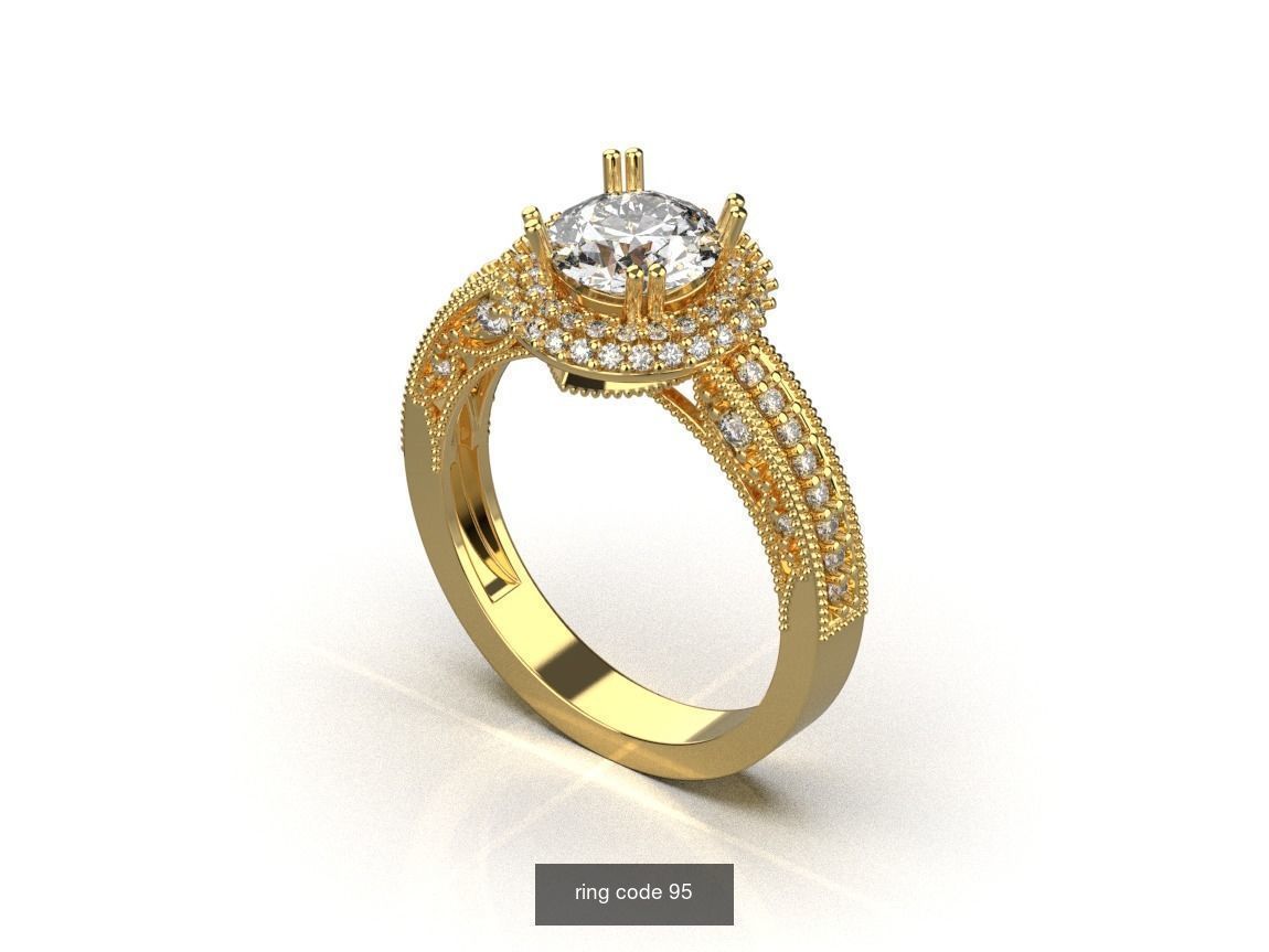 134 womens ring 3D Model Collection_50