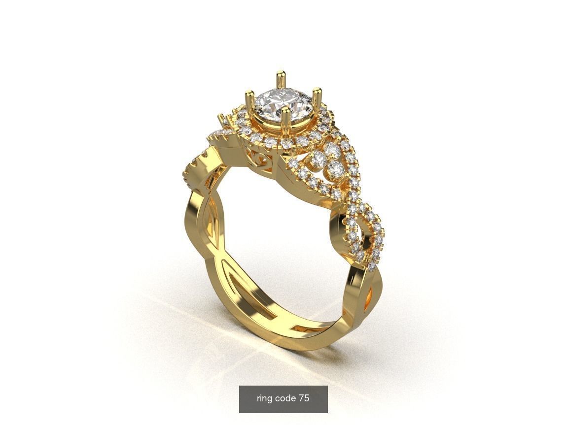 134 womens ring 3D Model Collection_94