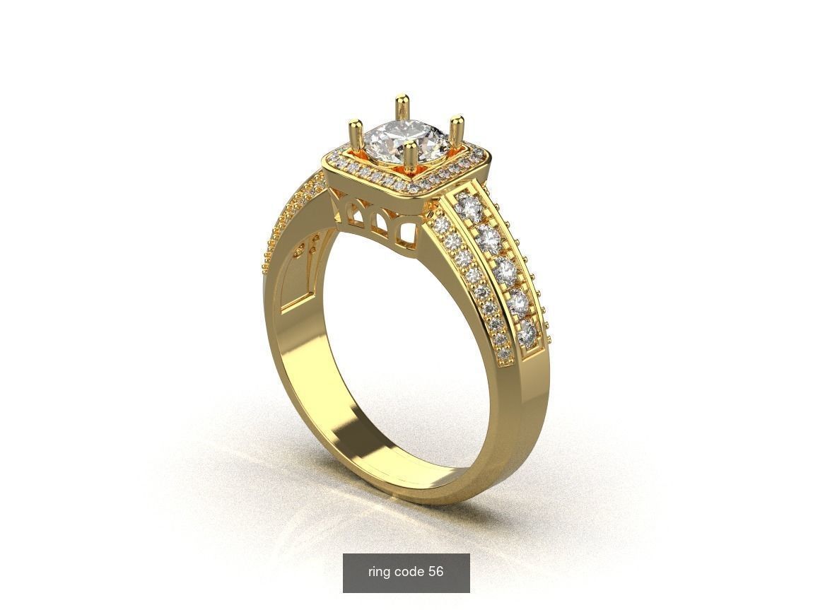 134 womens ring 3D Model Collection_120