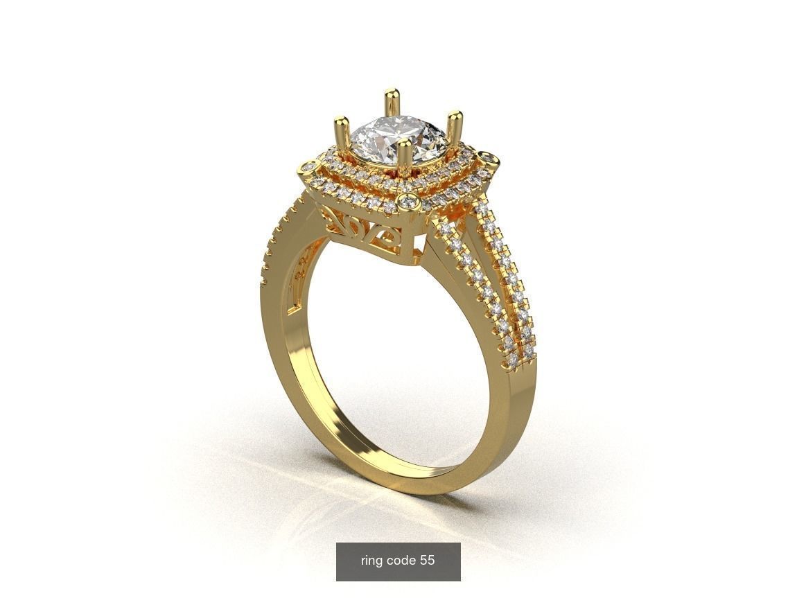 134 womens ring 3D Model Collection_121