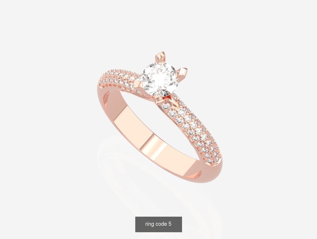 134 womens ring 3D Model Collection_127