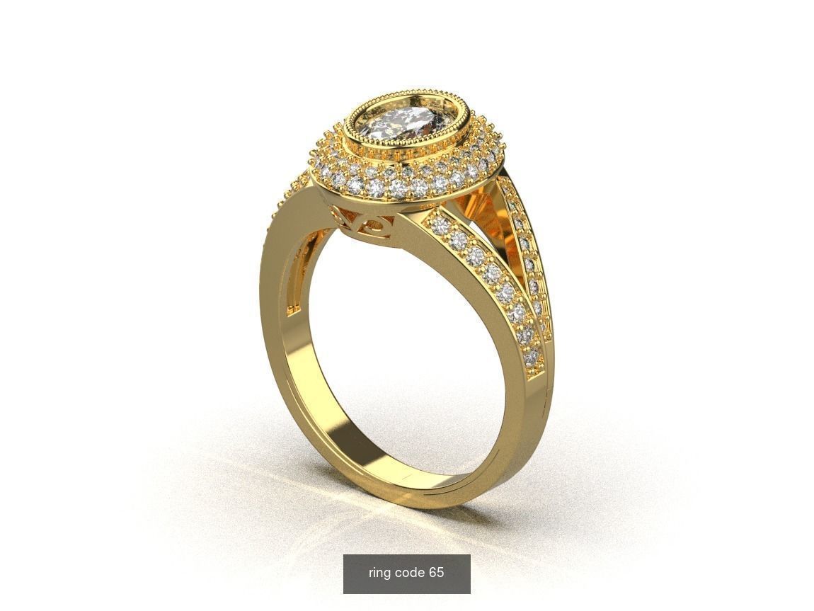 134 womens ring 3D Model Collection_110