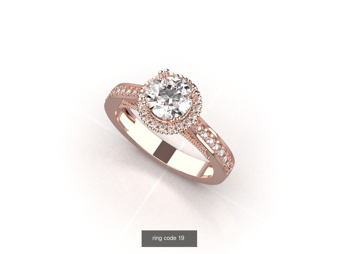 134 womens ring 3D Model Collection_161