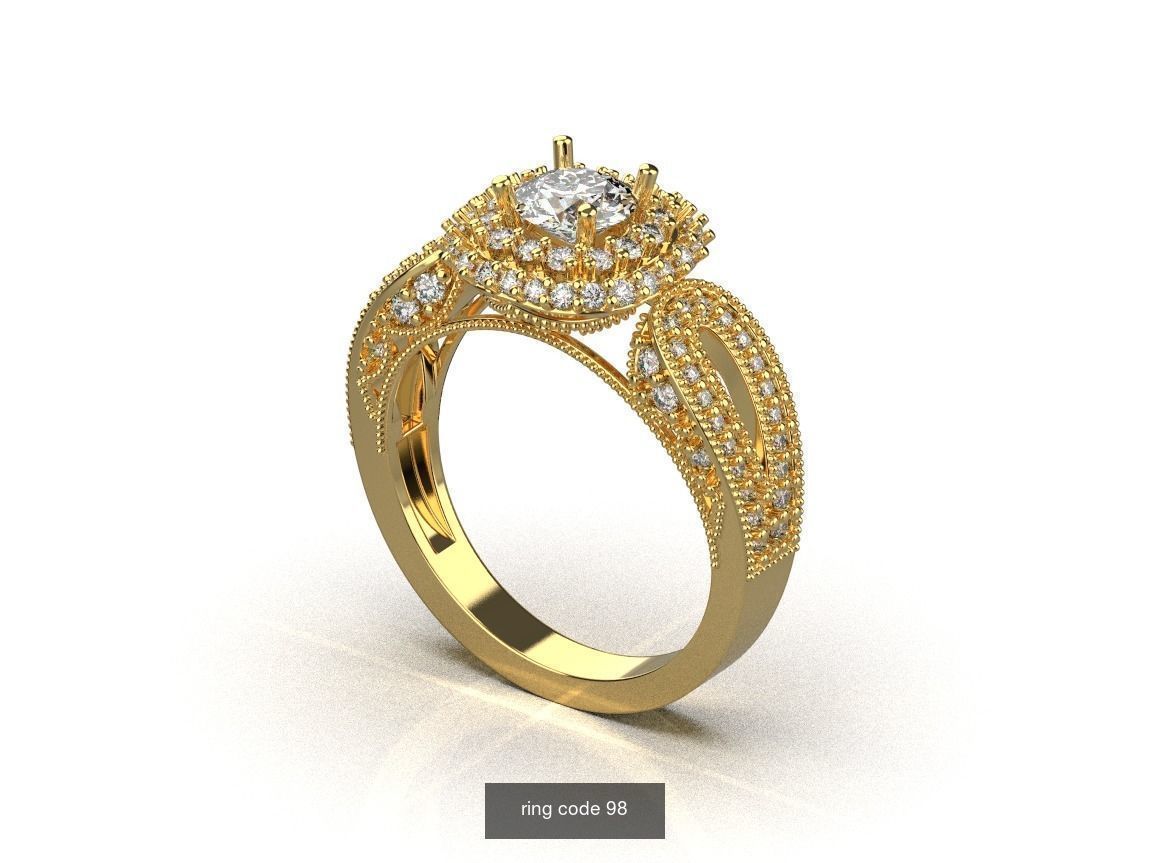 134 womens ring 3D Model Collection_44