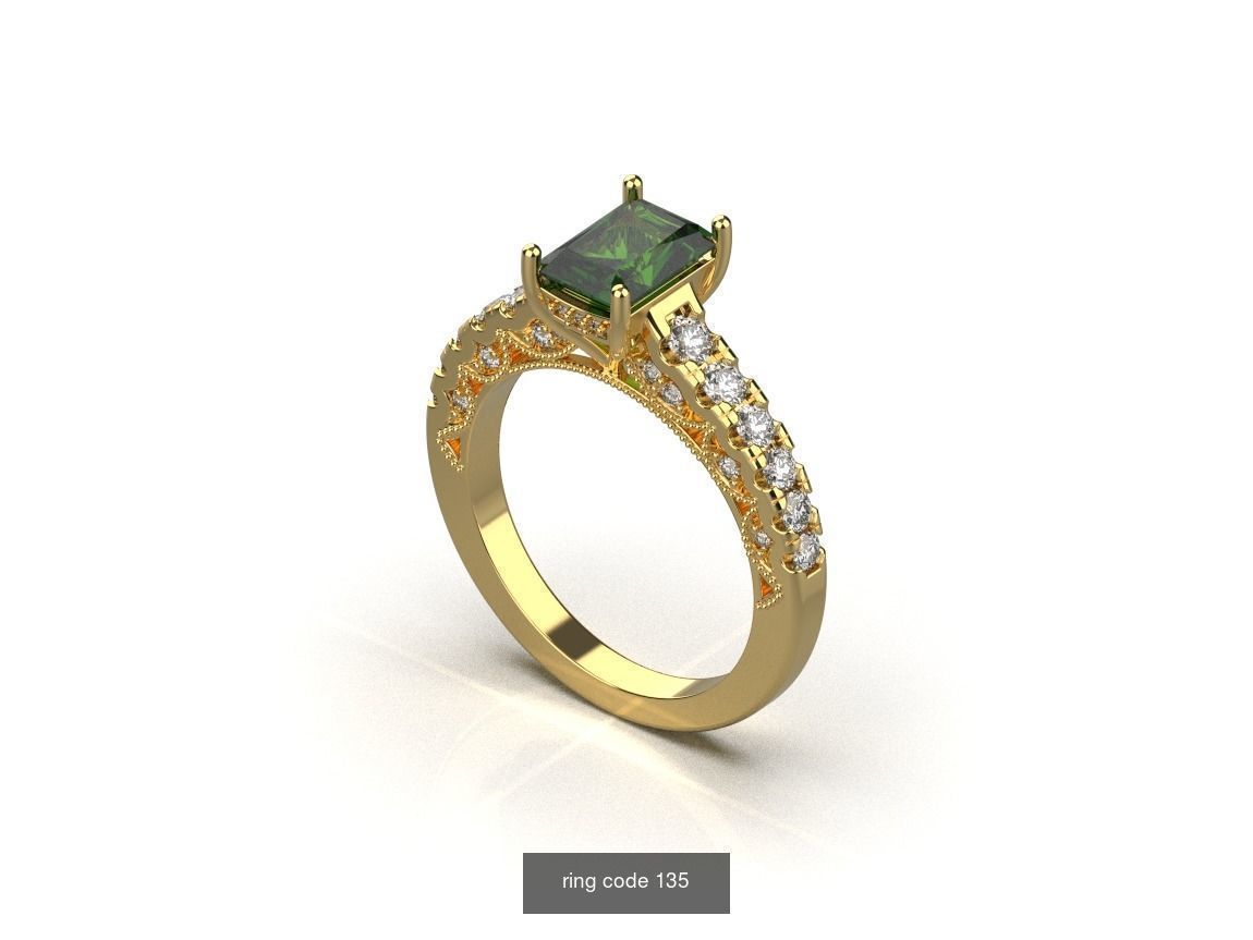 134 womens ring 3D Model Collection_167