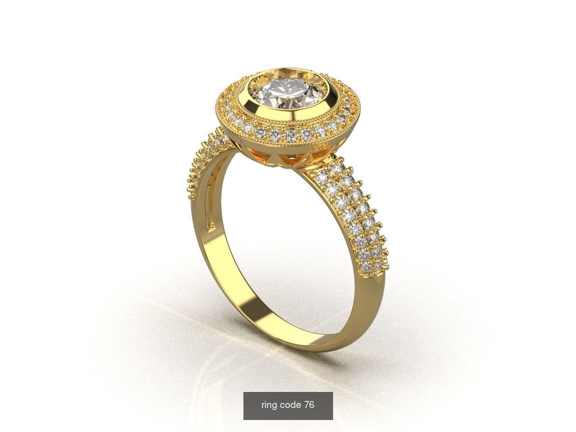 134 womens ring 3D Model Collection_92