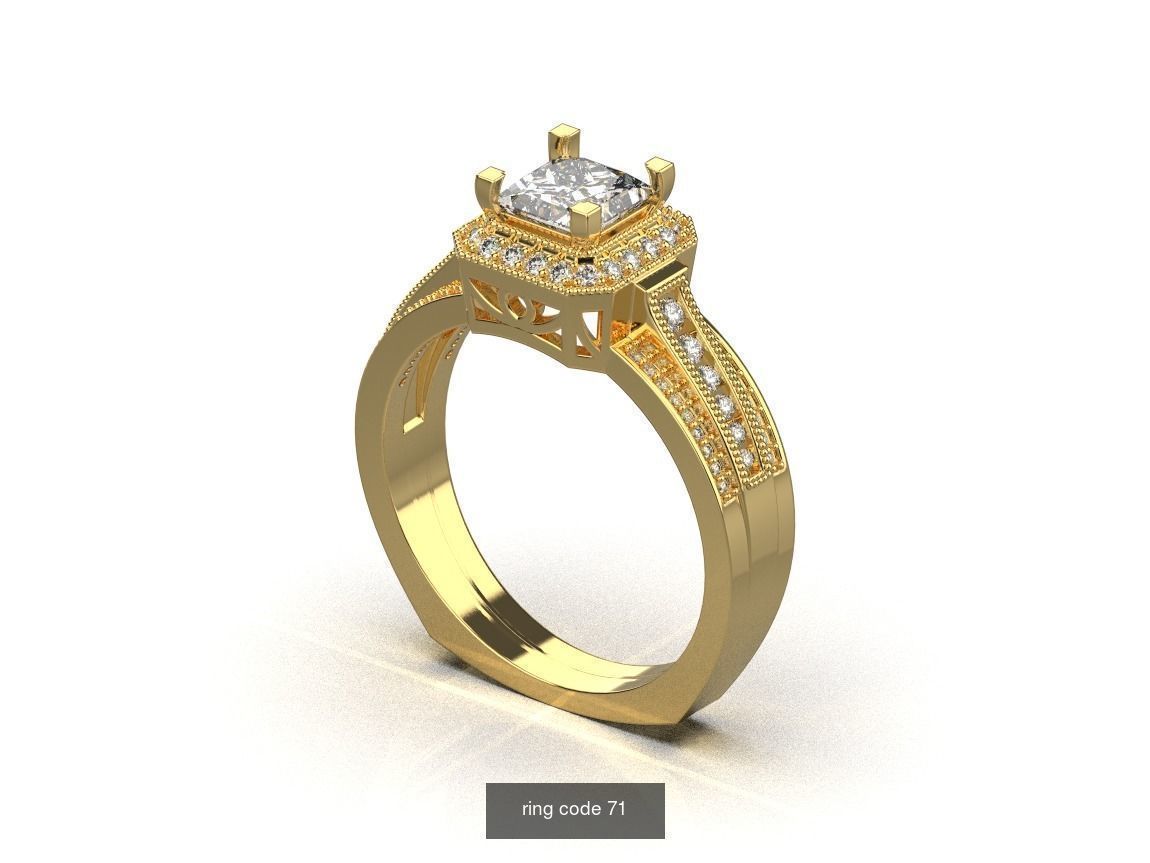 134 womens ring 3D Model Collection_102